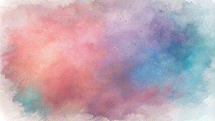 Fototapeta premium Background with blurred pastel colors. Pastel gradient. Watercolor blur: soft blurred background in watercolor style. Abstract pastel colors.