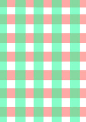 red and white checkered pattern