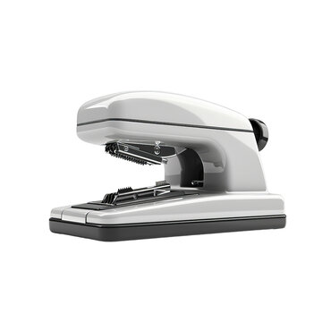 recommend clip art: Stapler, eye level, front view, clipart, isolated on white background