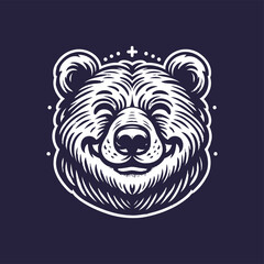 bear vector, bear silhouette