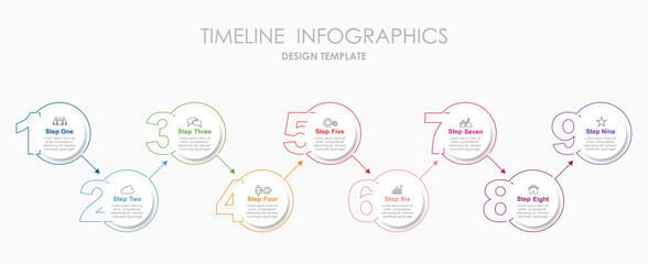 Infographic design template with place for your data. Vector illustration.