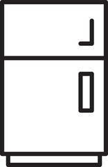 Refrigerator Line Icon
