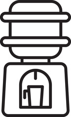 Water Cooler Icon

