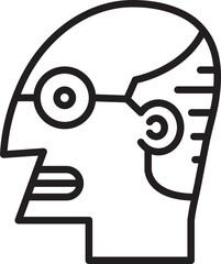 Bald Man Side View Avatar
