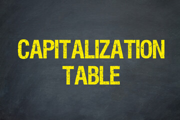 Capitalization Table	