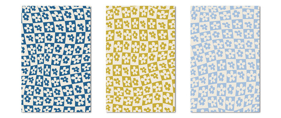 Flat illustration. Flat stylish poster on a light background. Abstract style. Suitable for home design, flyers, screensavers, posters or textile design.