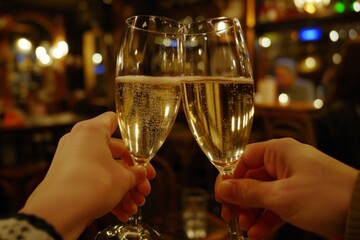 Soirée joyeuse entre amis