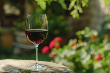 Verre de vin rouge