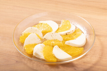 オレンジ　カプレーゼ