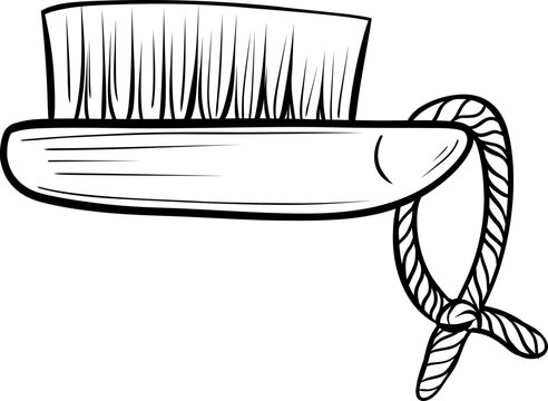 recommend clip art: Illustration hygiene soap. Outline Vector. Brush 