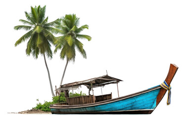 Obraz premium PNG Thai boat land outdoors