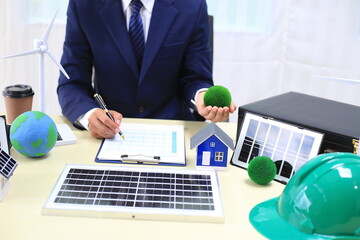 Creative ideas for sustainable eco-electricity business