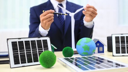 Creative ideas for sustainable eco-electricity business