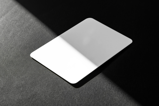 PNG business card mockup, transparent design