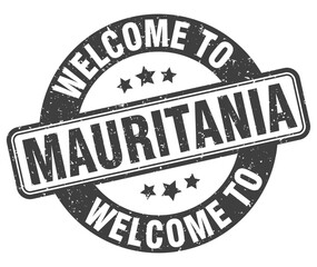 Welcome to Mauritania stamp. Mauritania round sign
