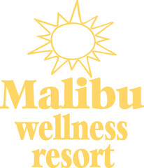 Yoga College Wellness Slogan Namaste Yogi Well Health Club Slogan logo Vector Malibu Sun 