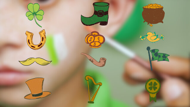 St Patricks Day Elements
