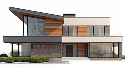 A large house with a lot of windows and a brick facade