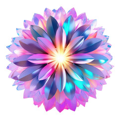 Obraz premium PNG Flower dahlia shape white background.
