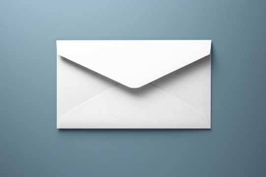 Mail envelope png, transparent mockup