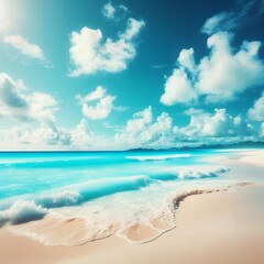 Fototapeta premium beach and sky