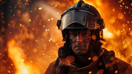 Firefighter in the Line of Duty