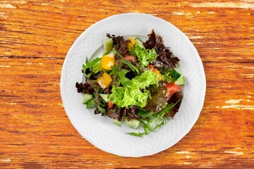 Vegan Bowl fresh salad with Vegetables