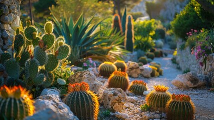 Obraz premium The cactus is very beautiful.