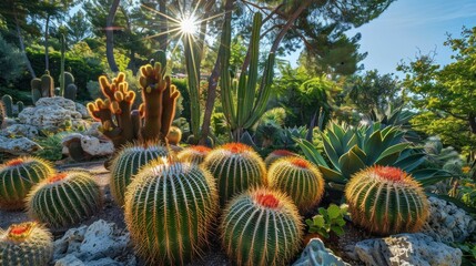 Obraz premium The cactus is very beautiful.