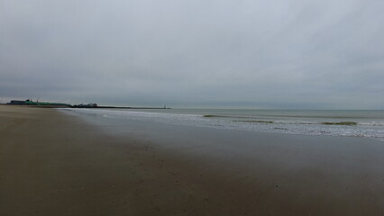 Belgium in January - windy weather