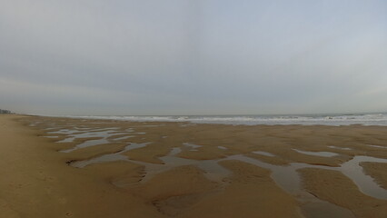 Belgium in January - windy weather