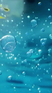 Abstract background with water drops