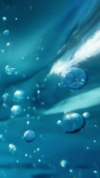 Abstract background with water drops