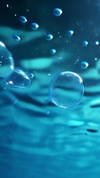 Abstract background with water drops