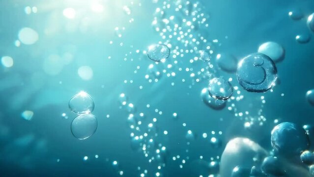 Abstract background with water drops