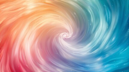 Obraz premium Abstract Swirling Colors