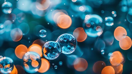 background with bubbles