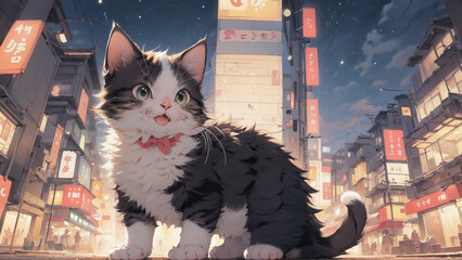 Fototapeta premium cat