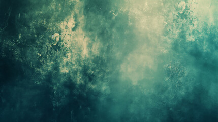 Fototapeta premium A high-resolution image showing a textured abstract background with teal and gold hues perfect for design