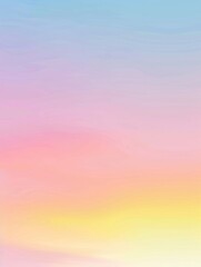Obraz premium Abstract Gradient Background in Pastel Colors