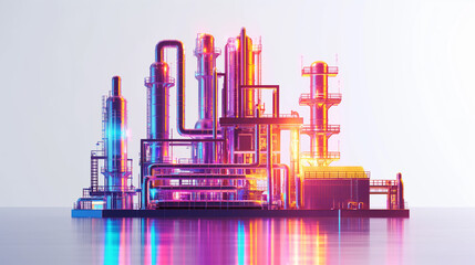 Obraz premium graphic resource for factory and industrial