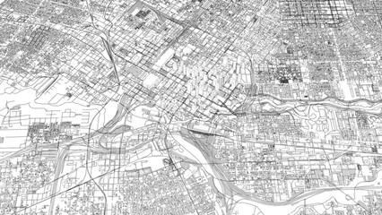 Fototapeta premium 3D illustration of city and urban in Houston USA