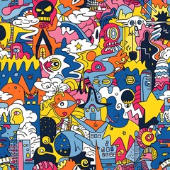 Captivating Fairytale Realm A Whimsical Pop Art of Legendary Heroes and Fantasy Protagonists