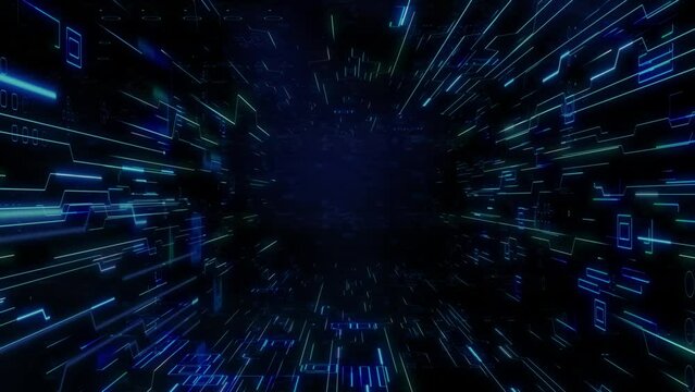 Artificial Intelligence, New Technology, Big Data, Internet of Things Background