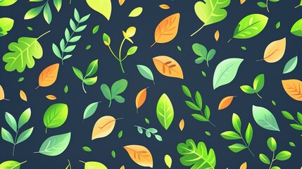 Natural pattern wallpaper