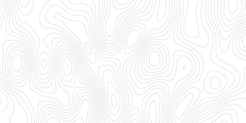 Abstract wavy topographic map. Abstract wavy and curved lines background. Abstract geometric topographic contour map background.	