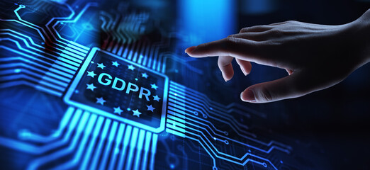 GDPR Data Protection Regulation European Law Cyber security compliance.