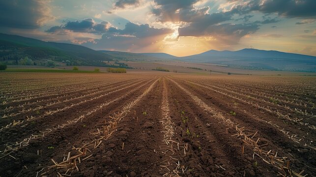Regenerative agriculture, nutrient rich soil, diverse crops, sustainable practices