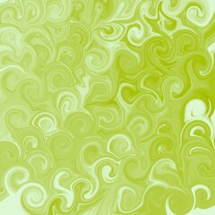 green color swirl paint background  