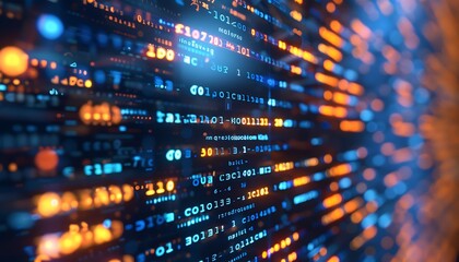 Fototapeta premium Global business network, digital technology, data exchange concept. Business Intelligence and cloud computing, digital marketing, data processing and blockchain and modern technology with backgrounds